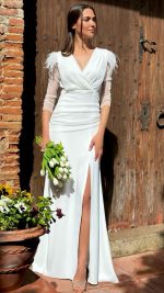 Vestido Largo Gardenia White - Imagen 2