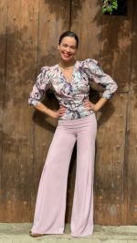 Camisa Cruzada Estampada - Imagen 2
