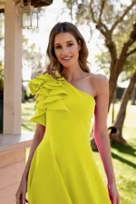 Vestido asimétrico Abril - Imagen 2