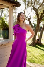 Vestido asimétrico Abril - Imagen 5
