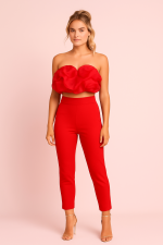 Crop top Nube palabra de honor - Imagen 2