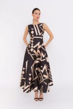 Vestido Midi Mikado - Imagen 3