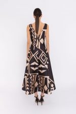 Vestido Midi Mikado - Imagen 4