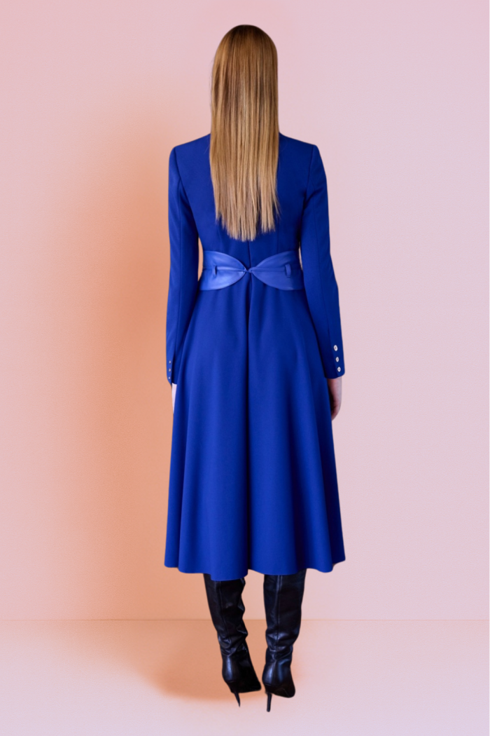 Vestido de Vuelo con Fajín Klein - Imagen 2
