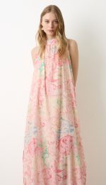 Vestido Halter Rosas - Imagen 6