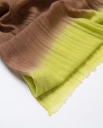 Pañuelo rectangular estampado tie dye - Imagen 2