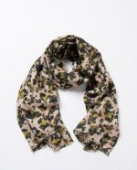 Pañuelo rectangular estampado