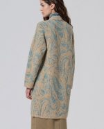 Kimono manga amplia con estampado - Imagen 4