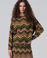 Jersey con punto zig-zag