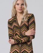 Vestido largo, camisero con cuello pico - Imagen 4