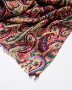 Pañuelo rectangular estampado - Imagen 2