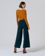 Pantalón de tricot con contrastes - Imagen 4