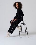 Pantalón de tricot con contrastes - Imagen 8