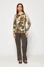 Jersey fino estampado floral - Imagen 3