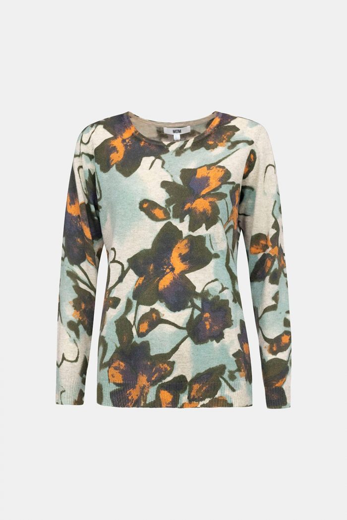 Jersey fino estampado floral - Imagen 4