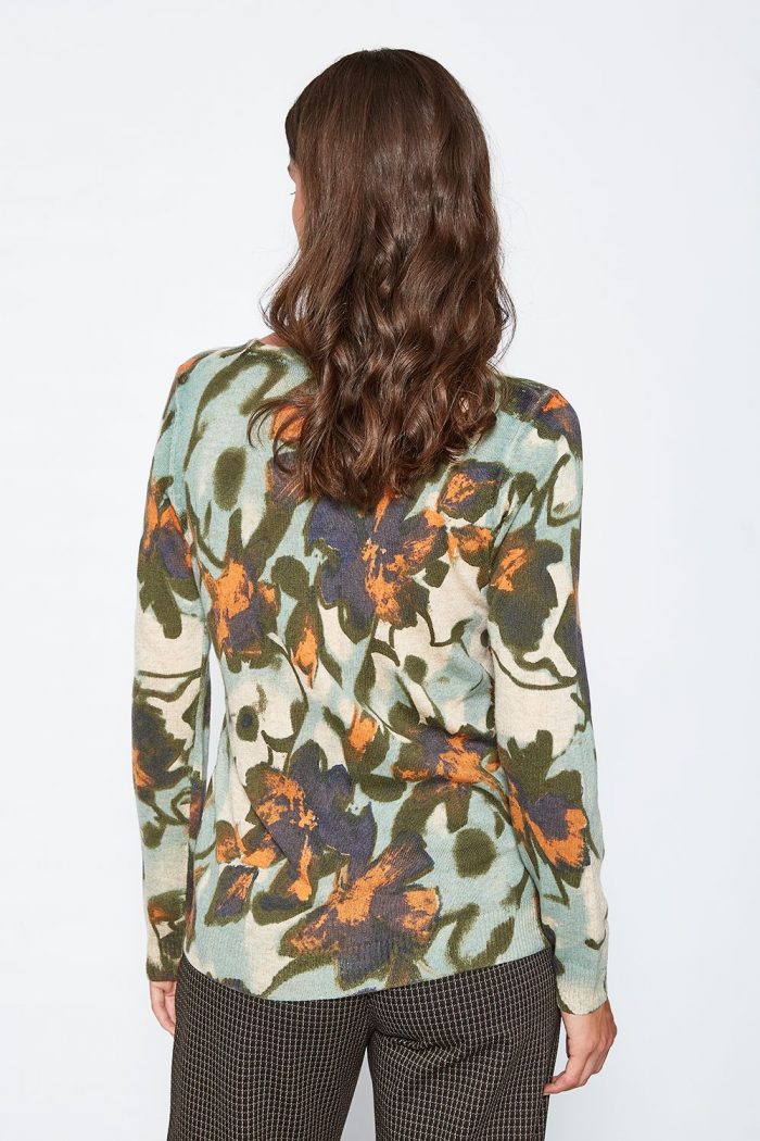 Jersey fino estampado floral - Imagen 7