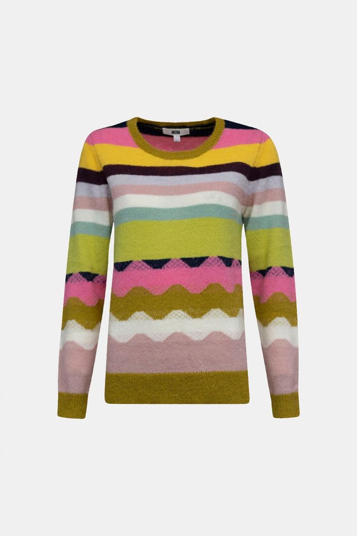 Jersey de rayas multicolor - Imagen 1