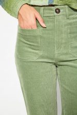 Pantalon de pana recto bolsillo plaston - Imagen 2