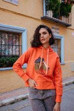 Sudadera perrito con boina y gafas