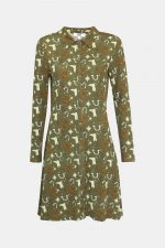 Vestido de punto kaki boots - Imagen 6