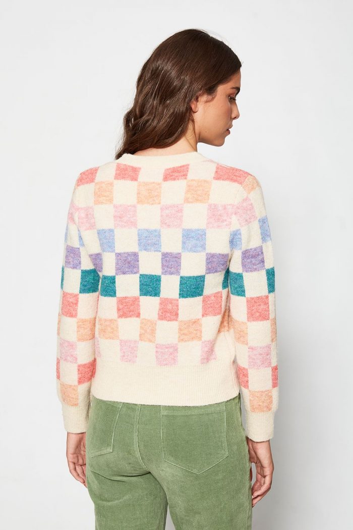 Jersey damero multicolor - Imagen 5