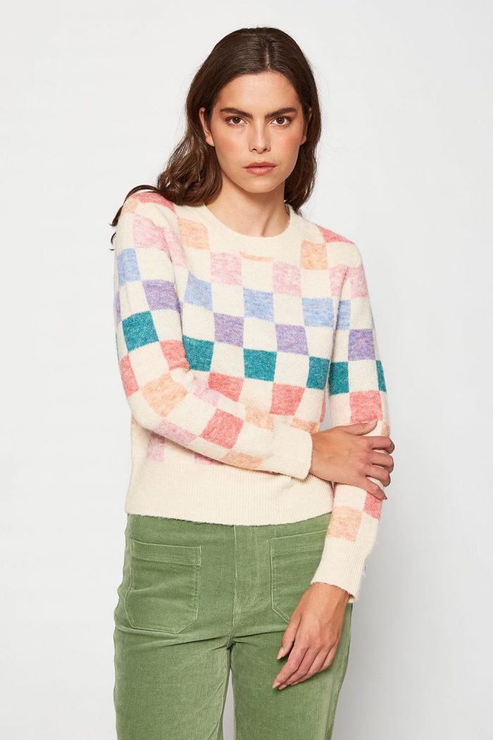 Jersey damero multicolor - Imagen 6
