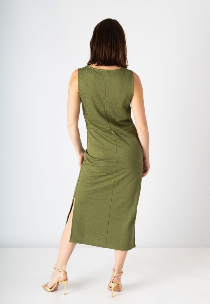 Vestido Gueparda Verde - Imagen 6