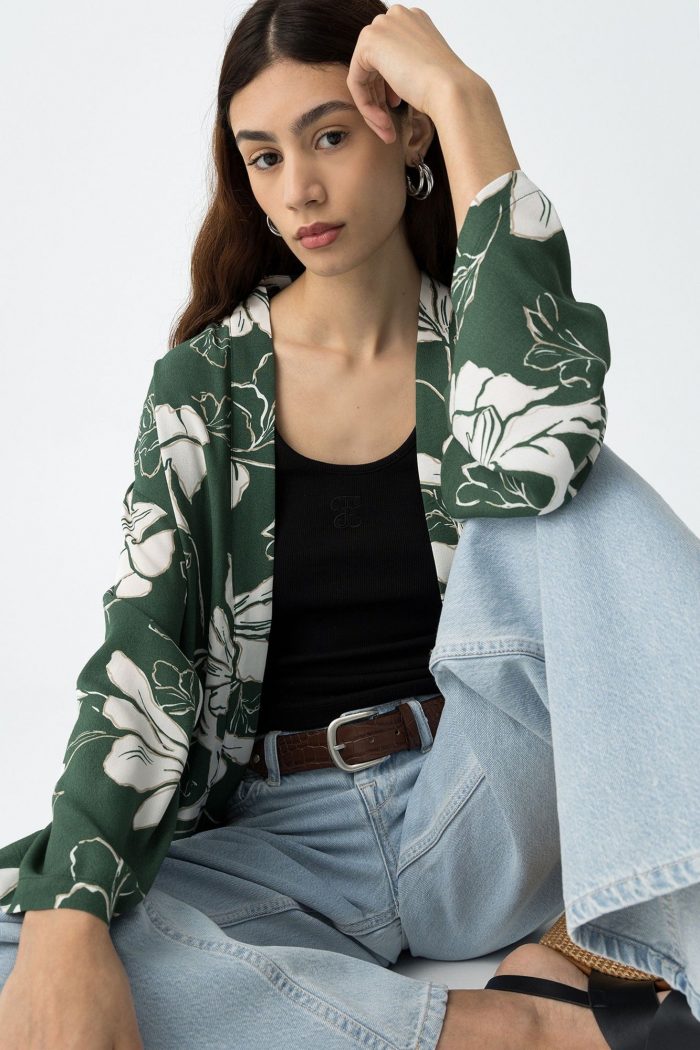 Chaqueta Estilo Kimono Rave - Imagen 10