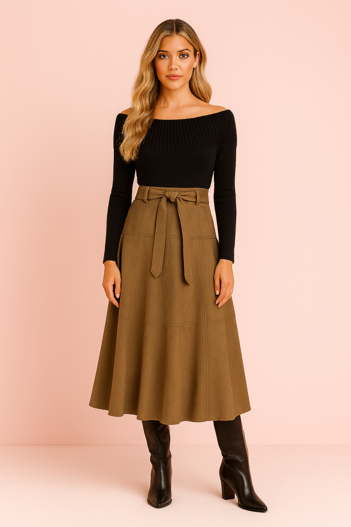 Falda Midi de Antelina - Imagen 1