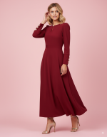 Vestido Midi Escote Lágrima - Imagen 2