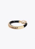 Pulsera tubo acrílico con metal logo troquelado - Imagen 6
