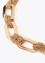 Collar corto engarzado multi cadenitas - Imagen 3
