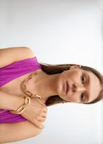 Collar corto engarzado multi cadenitas - Imagen 5