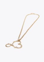 Collar cadena fina con corazón infinito - Imagen 2