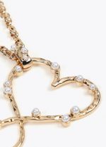 Collar cadena fina con corazón infinito - Imagen 3