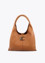 Bolso Shopper efecto piel asa trenzada