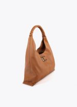 Bolso Shopper efecto piel asa trenzada - Imagen 2