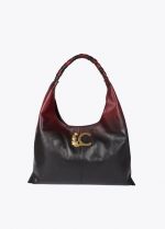 Bolso Shopper degradé y logo LC leopardo