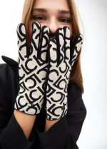 Guante jacquard logotipado