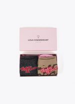 Pack calcetines print animal y lurex - Imagen 2