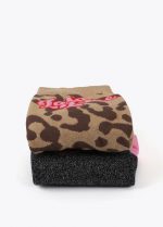 Pack calcetines print animal y lurex - Imagen 6