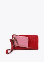 Cartera con monedero bicolor con logo ovalado - Imagen 2