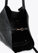 Shopper monograma rombos con logo - Imagen 7