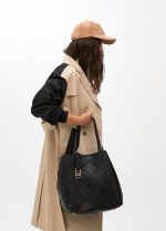 Shopper monograma rombos con logo - Imagen 11