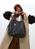 Shopper monograma rombos con logo - Imagen 13