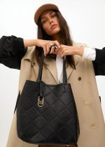 Shopper monograma rombos con logo - Imagen 14
