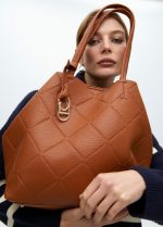 Shopper monograma rombos con logo - Imagen 30