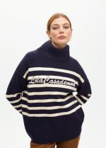 Jersey cuello alto logo bordado - Imagen 2