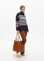 Jersey cuello alto logo bordado - Imagen 8