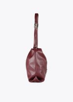 Bolso shopper efecto piel con logo LC ovalado - Imagen 7